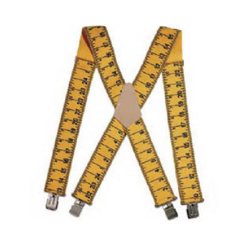 Big Time Products 22420 YEL Ruler Suspenders