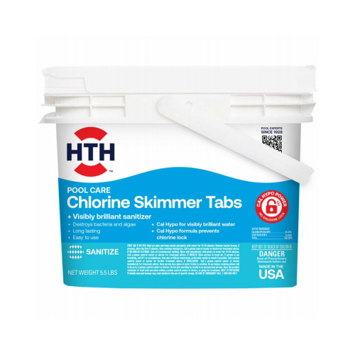 Chlorine Skimmer Tablets, 5.53-Lbs.