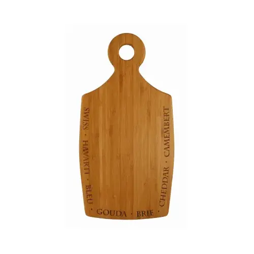 Totally Bamboo 20-7785 Cheese Serving/Cutting Board, Bamboo