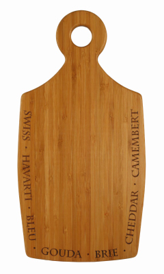 Totally Bamboo 20-7785 Cheese Serving/Cutting Board, Bamboo