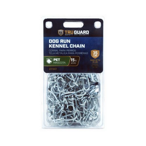Dog Runner Chain, Small Breed, 15-Ft.