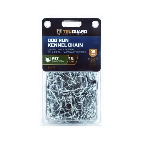 Dog Runner Chain, Small Breed, 15-Ft.