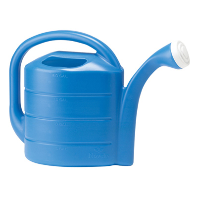 Novelty 30409 Deluxe Watering Can, Bright Blue, 2-Gallon