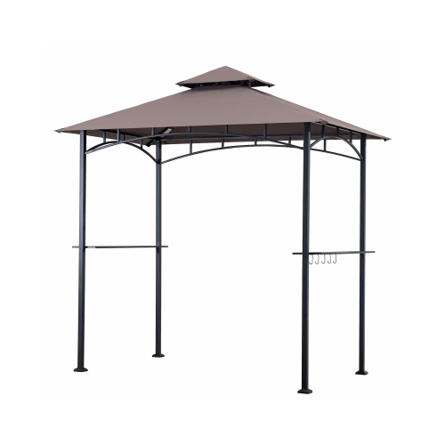 Four Seasons Courtyard L-GZ238PST-11F-NEW Grill Gazebo With LED Lights