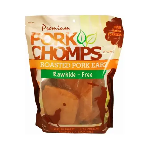 SCOTT PET DT509 Dog Treats, Premium Roasted Pork Earz, 10-Ct.