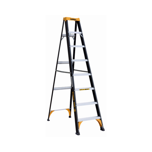 Step Ladder, Type II, Fiberglass, 8-Ft.