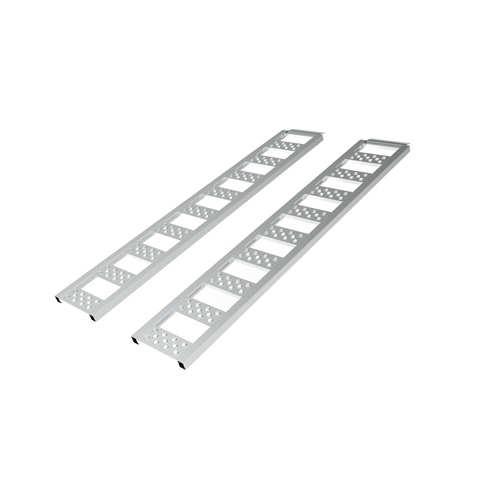 Aluminum Ramp, 1500-Lb. Capacity, 12 x90-In., Pr.