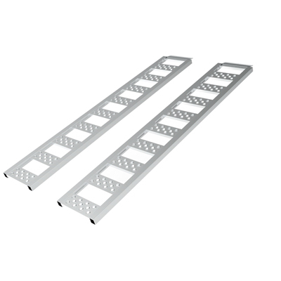 URIAH PRODUCTS UH500820 Aluminum Ramp, 1500-Lb. Capacity, 12 x90-In., Pr.