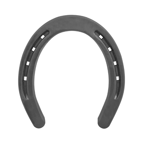 DIAMOND FARRIER CO DC0PR Classic Plain Horseshoe, 1/4 in Thick, 0, Steel - pack of 15