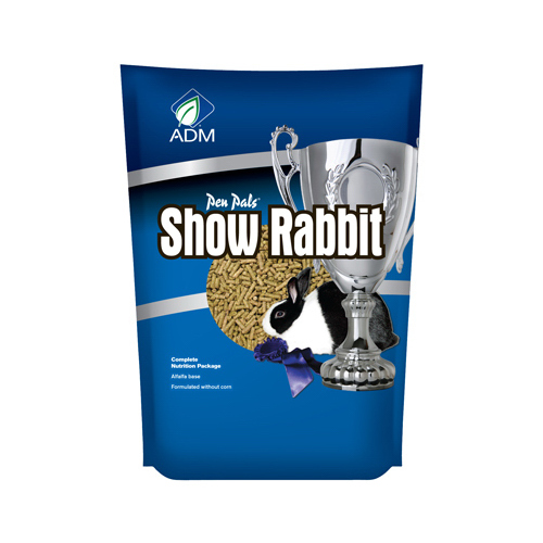 ADM ANIMAL NUTRITION 81657AAAPB Pen Pals Show Rabbit Feed, Mini-Pellet