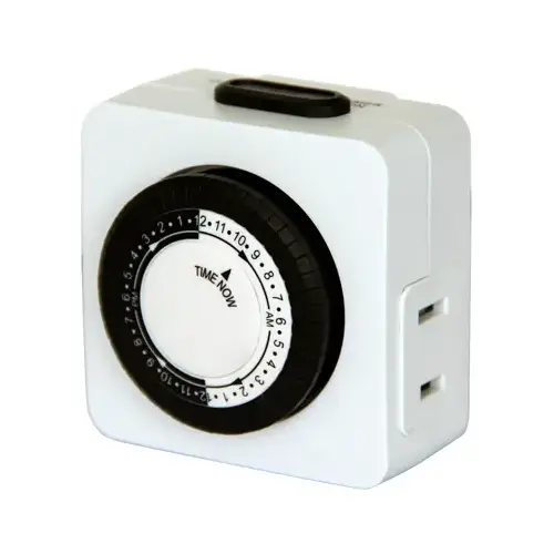 Indoor 24-Hour Mechanical Timer