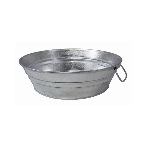 Low Flat Tub, 2 qt Capacity, Steel