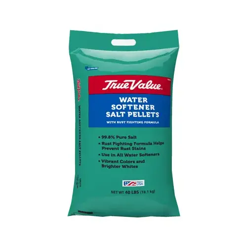 Water Conditioning Salt Pellets With Rust Fighting Formula, 40-Lbs.