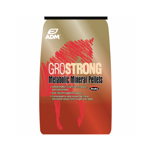 ADM 80935AAA25 GROSTRONG Equine Metabolic Pellets, 40-Lbs.