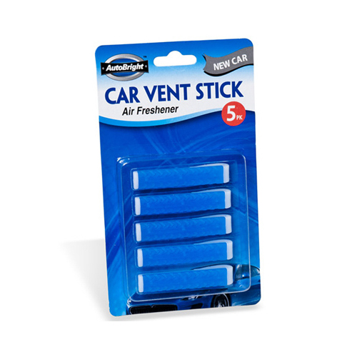 Regent Products 3302T Car Air Freshener, Vent Stick, New Car  pack of 5