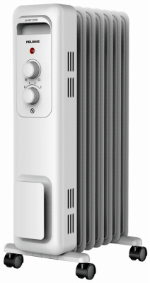 MIDEA INTERNATIONAL TRADING CO LTD HO-0279W Radiator Heater, White, Electronic & Remote Control