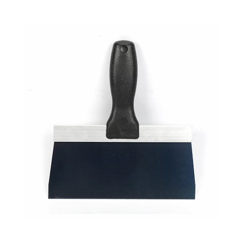 Taping Knife, Plastic Handle, 8-In. Blue Steel Blade