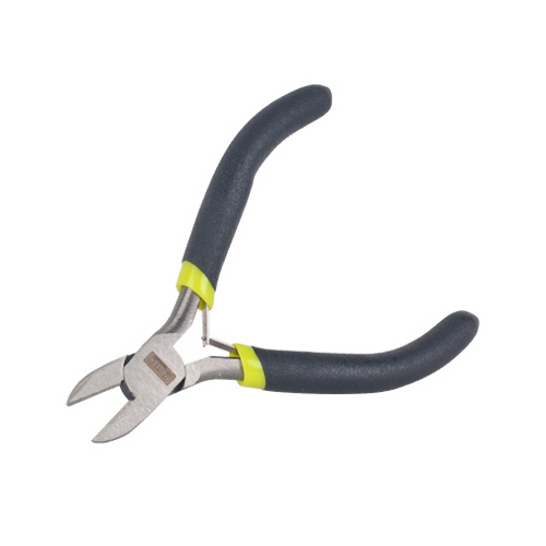 Diagonal Cutting Pliers, Mini, 4.5-In.