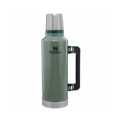 Classic Vacuum Bottle,Hammertone Green, 2-Qt.