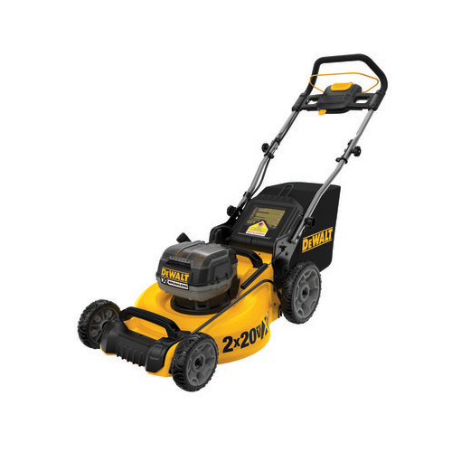 DEWALT DCMW220W2 Brushless Cordless Mower, 5 Ah, 20 V Battery, Lithium-Ion Battery, 20 in W Cutting, 45 min Battery Run