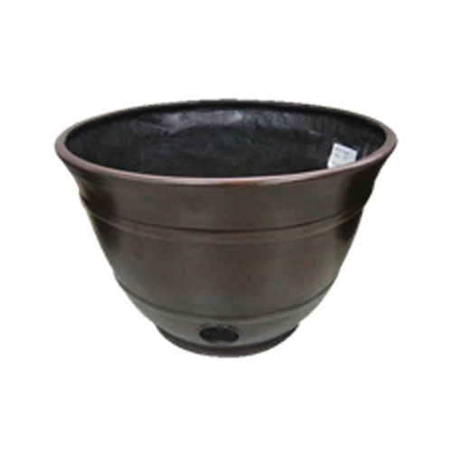 LIBERTY GARDEN 1924 Hose Pot, Holds 100-Ft. of Hose, Burnt Copper Resin
