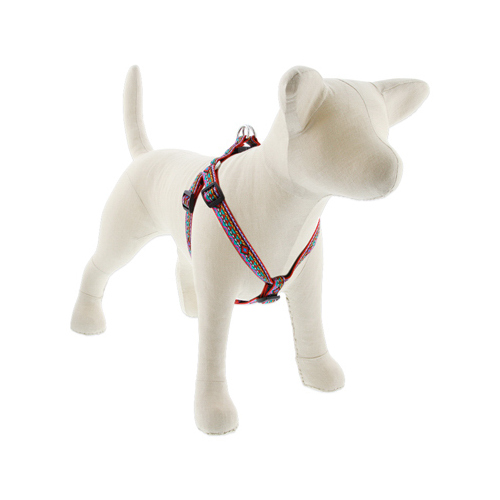 LUPINE INC 91544 Step In Small Dog Harness, El Paso Pattern, 3/4 x 15-21-In.