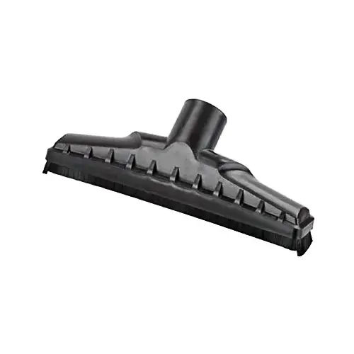 Floor Brush, Plastic Bristle, Black