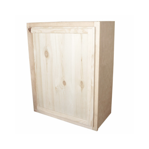 24x30 Pine Wall Cabinet