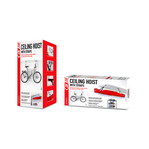 DELTA CYCLE CORP RS2300 Bike Ceiling Hoist With Straps
