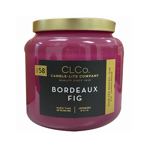 Candle Lite 4473225 Scented Candle, Bordeaux Fig, 14-oz.