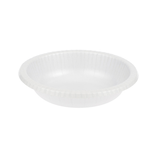 CREATIVE CONVERTING 173272 Paper Bowl, White, 20 oz., 20-Ct