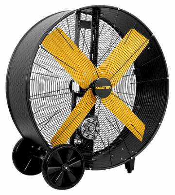 Master MAC-36-BDF Barrel Fan, Belt-Drive, 2-Speed, 36-In.