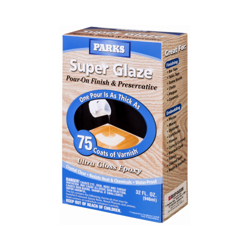 Super Glaze Epoxy, Ultra Gloss, 32-oz.