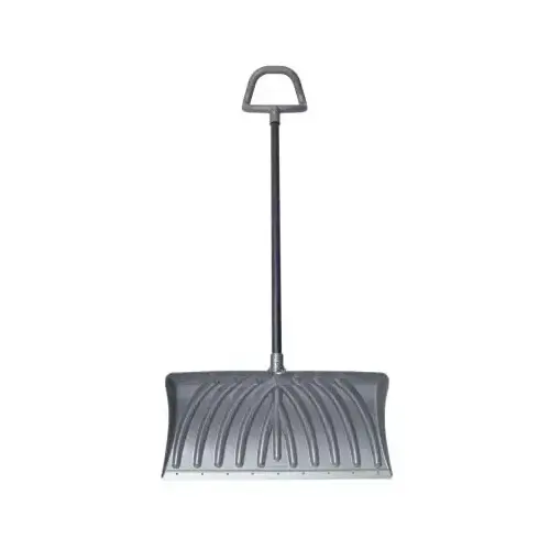 Suncast SPE2750 Deluxe Snow Pusher, Non-Stick Blade, Centerforce Handle, 27-In.