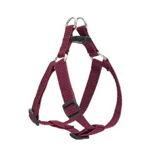 LUPINE INC 36944 Eco Step-In Dog Harness, Non-Restrictive, Berry, 3/4 x 15 to 21-In.