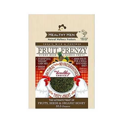 Coops and Feathers 650-12 Poultry Treat, Fruit Frenzy, 1-Lb.