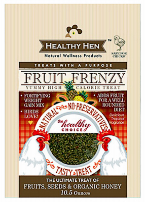 Coops and Feathers 650-12 Poultry Treat, Fruit Frenzy, 1-Lb.