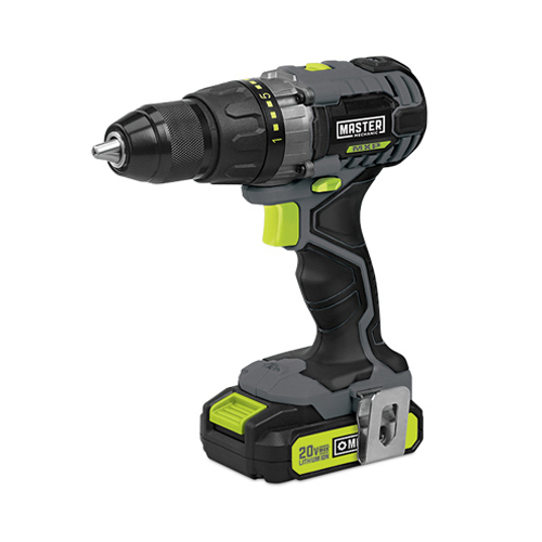 20-Volt Compact Cordless Drill Kit, 1/2-In., 2 Lithium-Ion Batteries