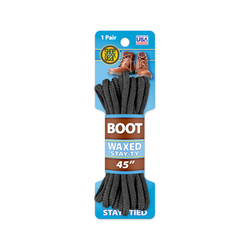 WESTMINSTER PET PRODUCTS 311-23 45" BLK Waxed Boot Lace