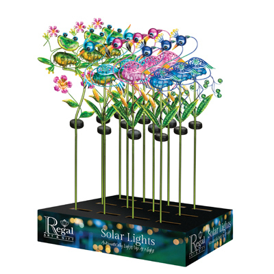 Regal Art & Gift 51382 Solar Light Animal Stake, Assorted, 32-In.