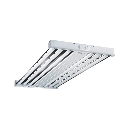 HBL Series High-Bay Light Fixture with Wide Spectrum Reflector, 120 to 277 V, 192 W, 6-Lamp