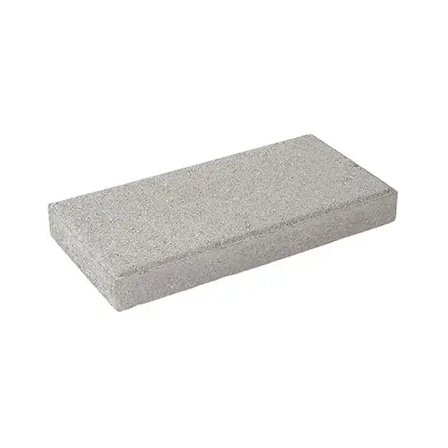 Stepping Stone, Gray, Concrete, 2 x 8 x 16-In.