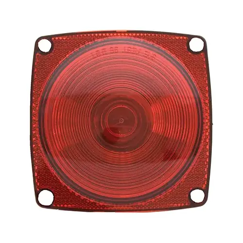 Stop, Tail & Turn Light, Square, 4.5-In.