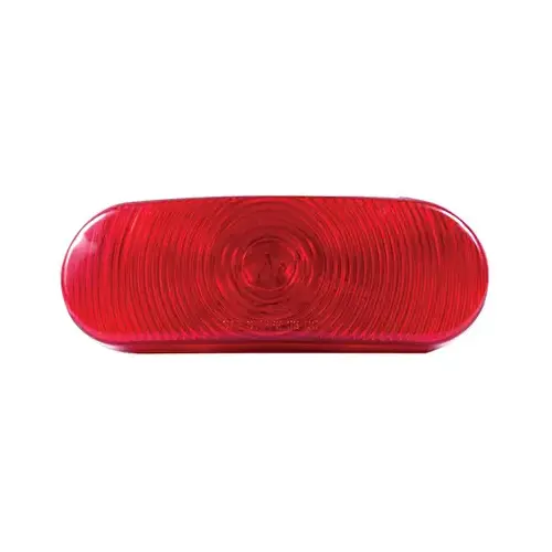 LED Trailer Stop, Tail & Turn Light, Oval, 6.5 x 2.5-In.