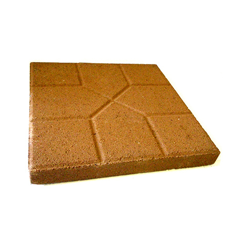 Oldcastle 12050150 Pinnacle Stepping Stone, Tan, Concrete, 16 x 16-In.
