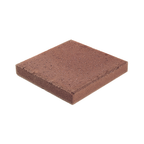 Oldcastle 10051050 Stepping Stone, Red, 12 x 12-In.