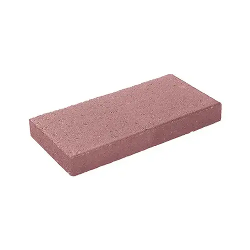 Stepping Stone, Red, Concrete, 2 x 8 x 16-In. - pack of 240