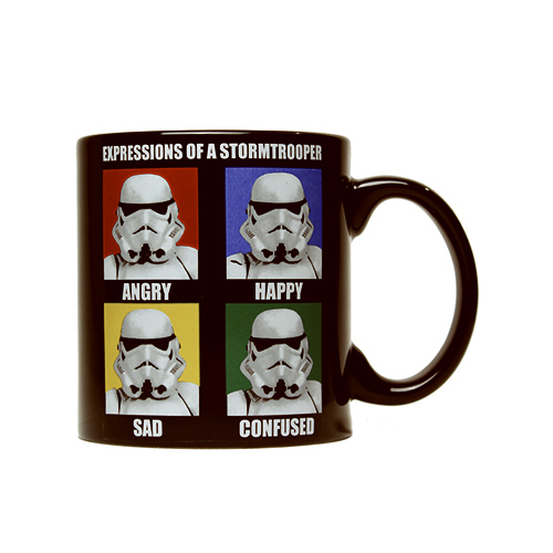 SILVER BUFFALO LLC SW9932 Star Wars Storm Trooper Mug, 14-OZ.