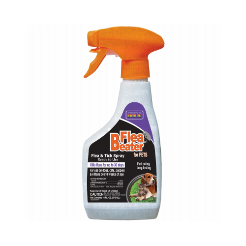 Flea/Tick Spray, 1-Pint