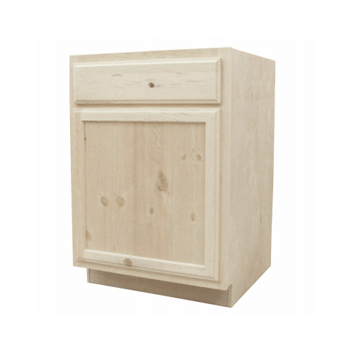 KAPAL LLC B24-PFP Base Cabinet, Pine Front, 24 x 34.5-In.